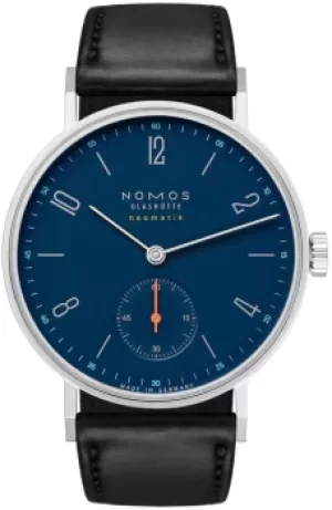 Image of Nomos Glashutte Watch Tangente Neomatik Nachtblau Sapphire Crystal