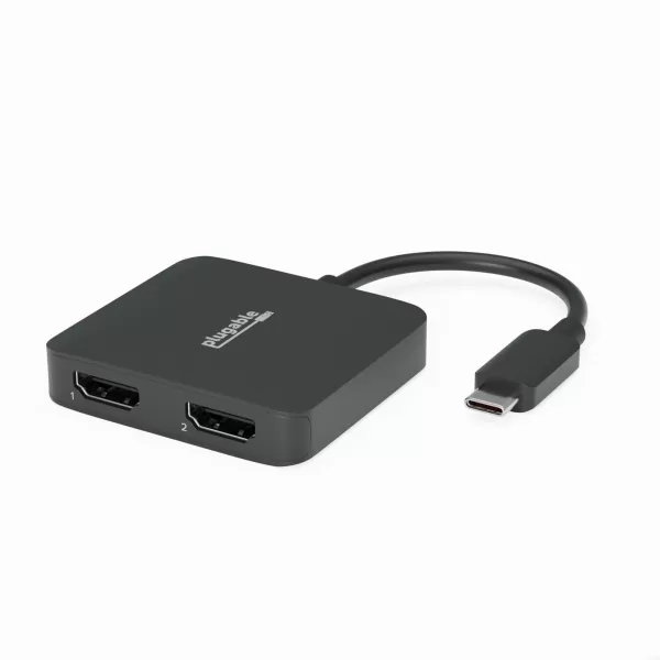 Image of PLUGABLE USB-C Dual 4K HDMI MST Adapter