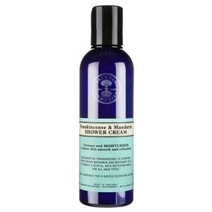 Image of Neals Yard Remedies Frankincense and Mandarin Shower Cream 200ml