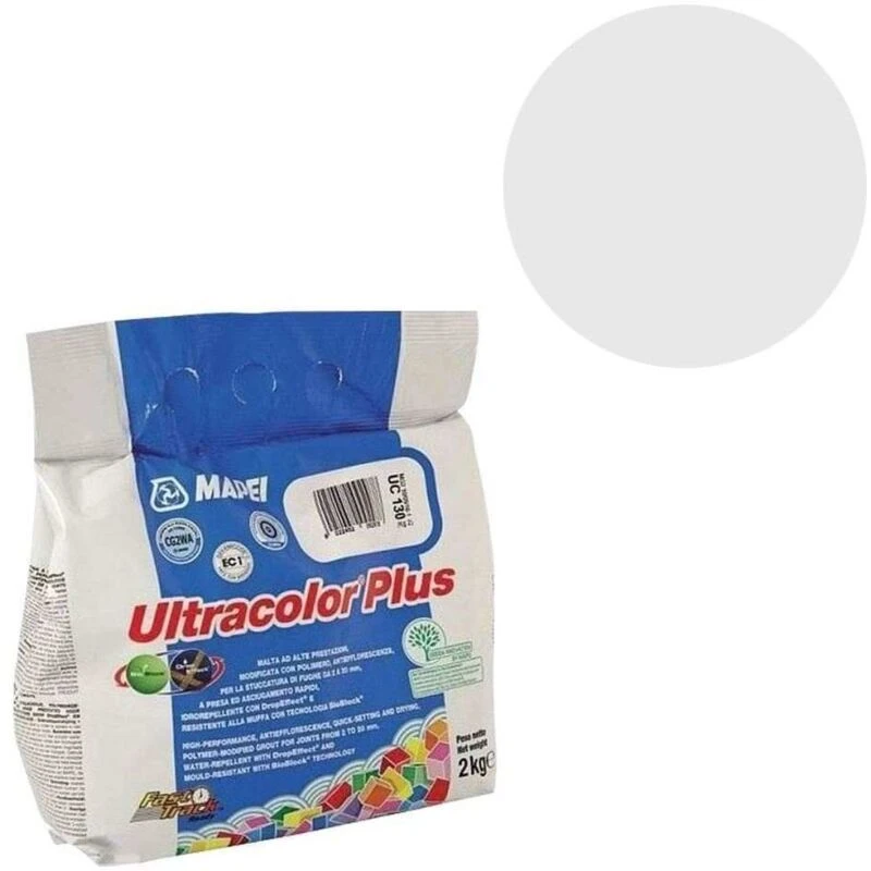 Image of MAPEI Mapei Ultracolor Plus Grout 111 Silver Grey 2kg 465