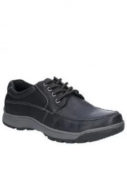 Image of Hush Puppies Tucker Lace Up Shoes - Black