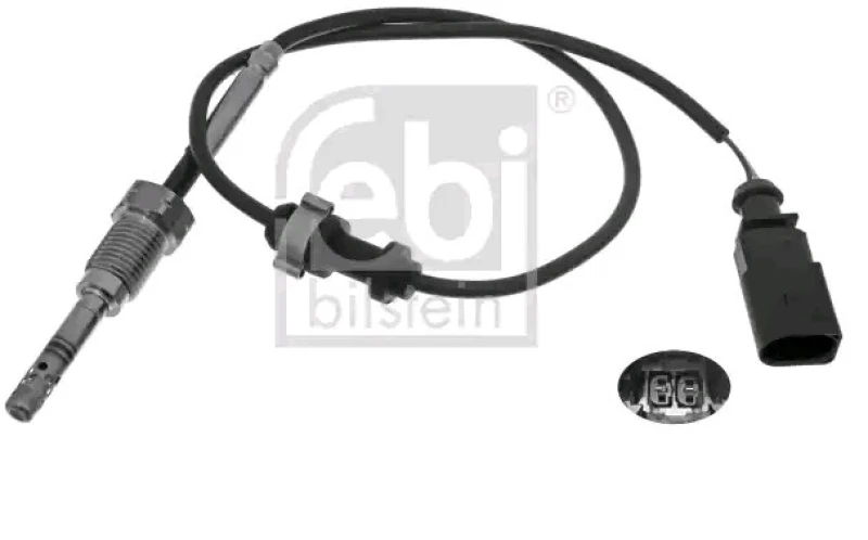 Image of FEBI BILSTEIN 49267 Sensors behind exhaust turbocharger Sensor,exhaust gas temperature (3938)