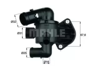Image of Car TI-33-87 70808328 by MAHLE Original