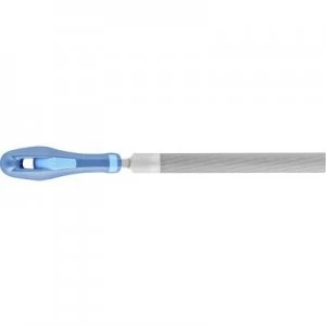 Image of PFERD 11213156 HORSE workshop file according to DIN Halbrund Kreuzhieb 1 150 mm incl. ergonomic file handle 150 mm