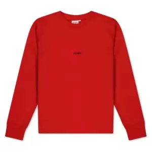 Image of HUGO Hugo Square Logo Sweatshirt Boys - Red