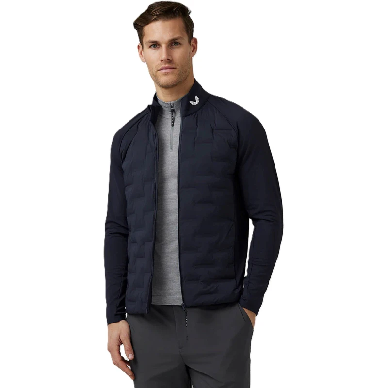 Image of Castore Ecb HybrdJkt Midnight Navy male M