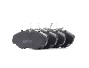 Image of RIDEX Brake pad set 402B0110 Brake pads,Brake pad set, disc brake OPEL,RENAULT,NISSAN,Vivaro A Kastenwagen (X83),Vivaro A Combi (X83)