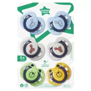 Image of Tommee Tippee Fun Style 0-6 Months Soothers