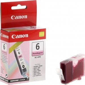 Image of Canon BCI6 Photo Magenta Ink Cartridge