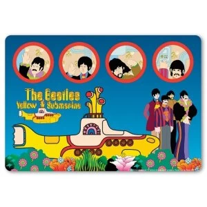 Image of The Beatles - Yellow Submarine & Portholes Mouse Mat