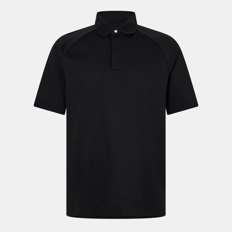 Image of Boss Mens Short Sleeve Polo Shirt - Black Male XS