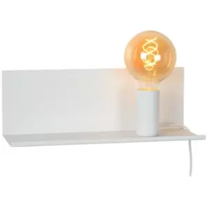 Image of Lucide SEBO - Bedside Lamp - 1xE27 - White