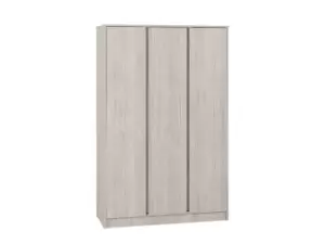 Image of Seconique Malvern Urban Snow 3 Door Triple Wardrobe