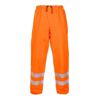 Image of Ursum SNS High Visibility Waterproof Trouser Orange - Size S
