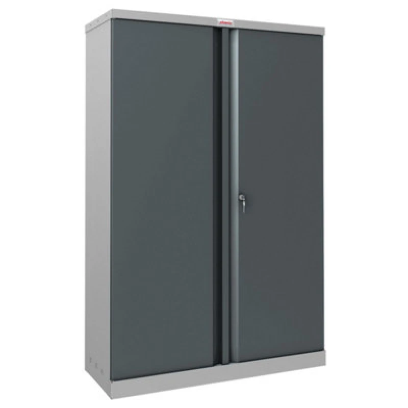Image of Phoenix Safe Company Phoenix Scl Series Scl1491Gak Steel Storage Cupboard W/ Key Lock In Anthracite Grey