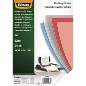 Image of Pvc Cover A4 180 Microns Clear Pack of 25