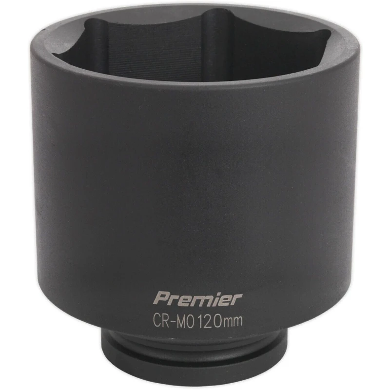 Image of Loops 120mm Forged Deep Impact Socket - 1" Sq Drive - Chromoly Wrench Socket Multi