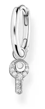 Image of Thomas Sabo CR701-051-14 Sterling Silver Single Hoop Earring Jewellery