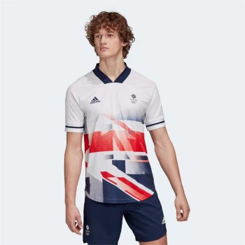 Image of adidas Team GB Football Jersey - White