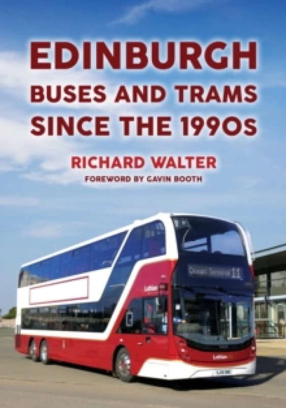 Image of Edinburgh Buses and Trams Since the 1990s Paperback / softback