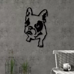 Image of Dogo Black Decorative Metal Wall Accessory
