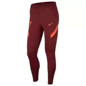 Image of Liverpool 2021-2022 Training Pants (Red) - Kids