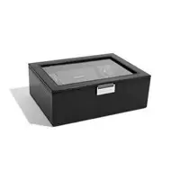 Image of Stackers Black Eight Piece Watch Box - A1945