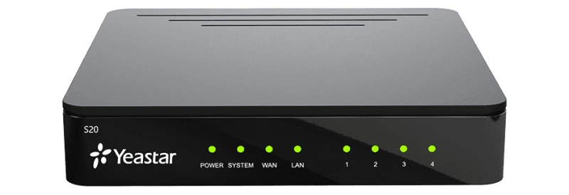 Image of Yeastar S20 gateway/controller 10. 100 Mbit/s