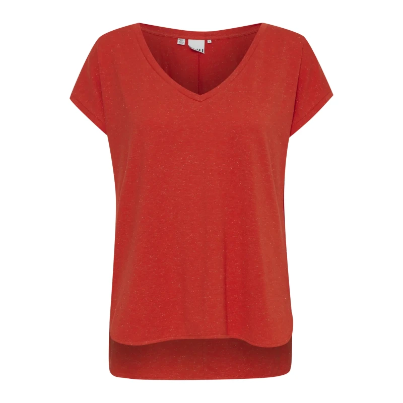 Image of Ichi Womens T-Shirt Ichi Rebel SS12 Orange Female M