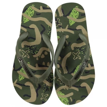 Image of Quiksilver Fun Times Flip Flops Junior Boys - Thyme