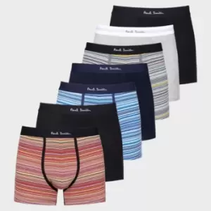 Image of Paul Smith Men Trunk 7 Pk Long Sign