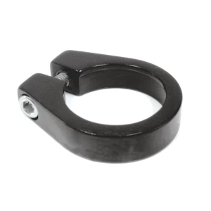 Image of ETC Alloy Seat Clamp Black 28.6mm