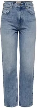 Image of Only ONLROBYN EX HW STR LO AK DNM DOT536 NOOS Jeans blue