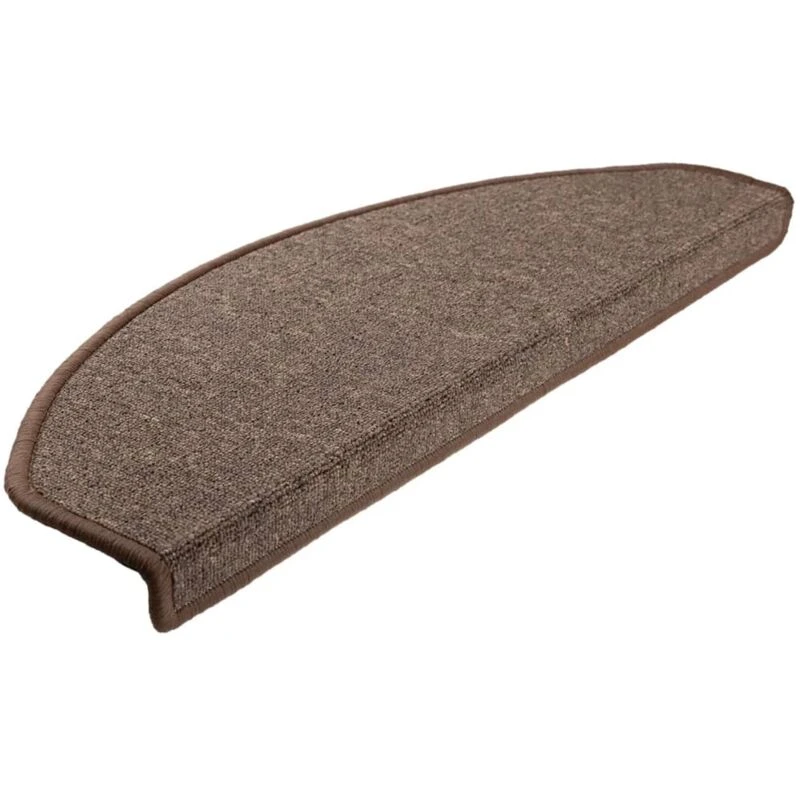 Image of VIDAXL Vidaxl - Carpet Stair Treads 15 pcs Coffee Brown 65x24x4cm 133888