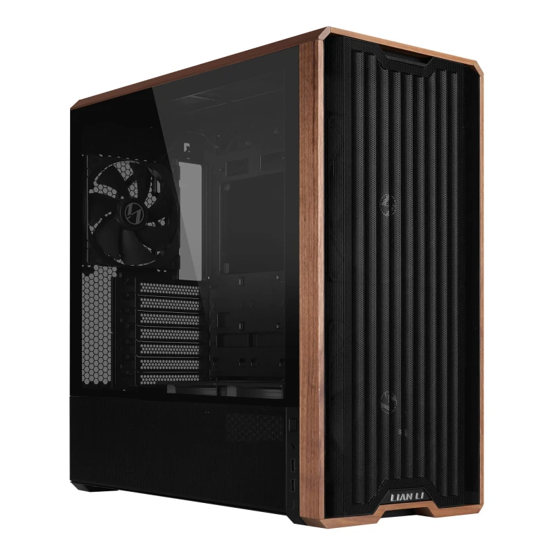 Image of Lian Li Lian Li Lancool LAN217X computer case Midi Tower Black, Wood LAN217X