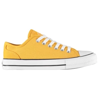 Image of SoulCal Canvas Low Ladies Canvas Shoes - Dk Gold