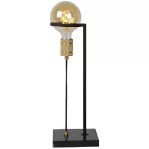 Image of Lucide OTTELIEN - Table Lamp - 1xE27 - Black