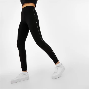 Image of Jack Wills Taped Leggings - Black MR