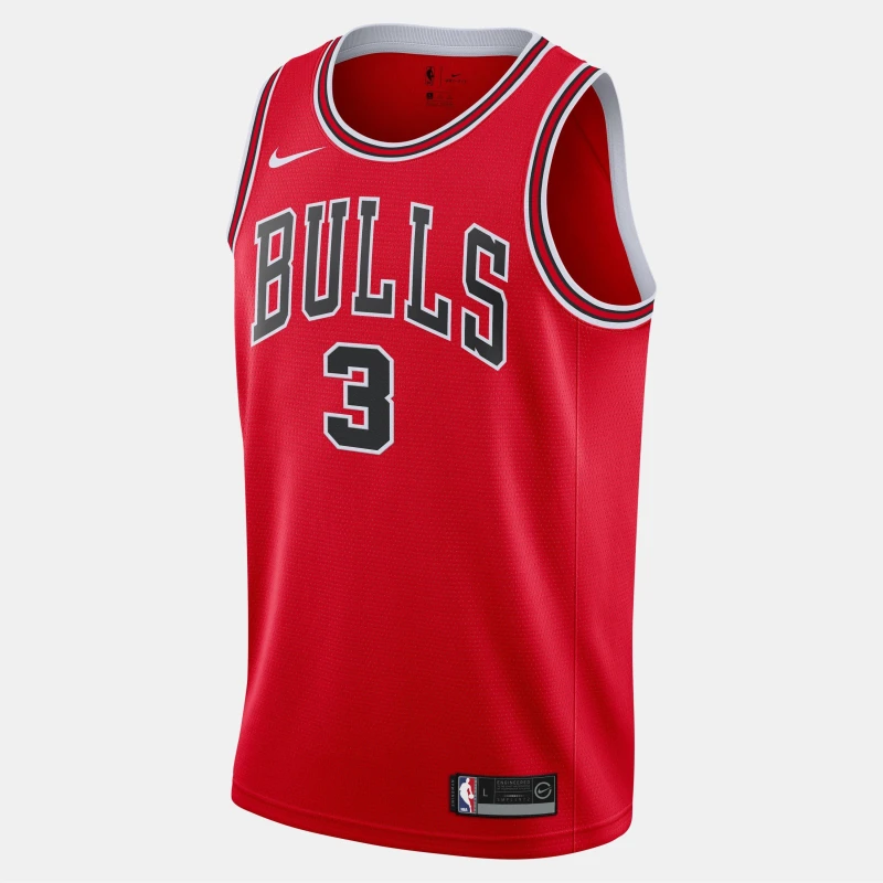 Image of Nike CHI Swngmn IJsy University Red male 7-8 (S)