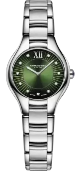 Image of Raymond Weil Watch Noemia Green 11 Diamonds