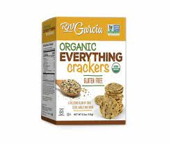 Image of Rw Garcia Organic Gf Everything Except The Bagel Crackers - 155g