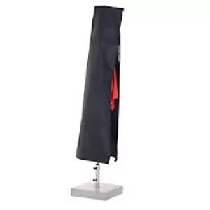 Image of Outsunny Umbrella 84C-098 Water proof Oxford, Fiberglass Pole Black