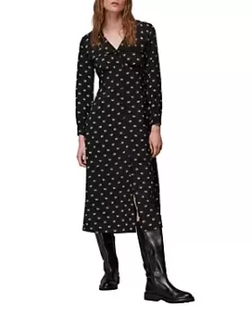 Image of Whistles Izzy Horseshoe Collar Dress