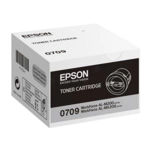 Image of Epson S050709 Black Laser Toner Ink Cartridge