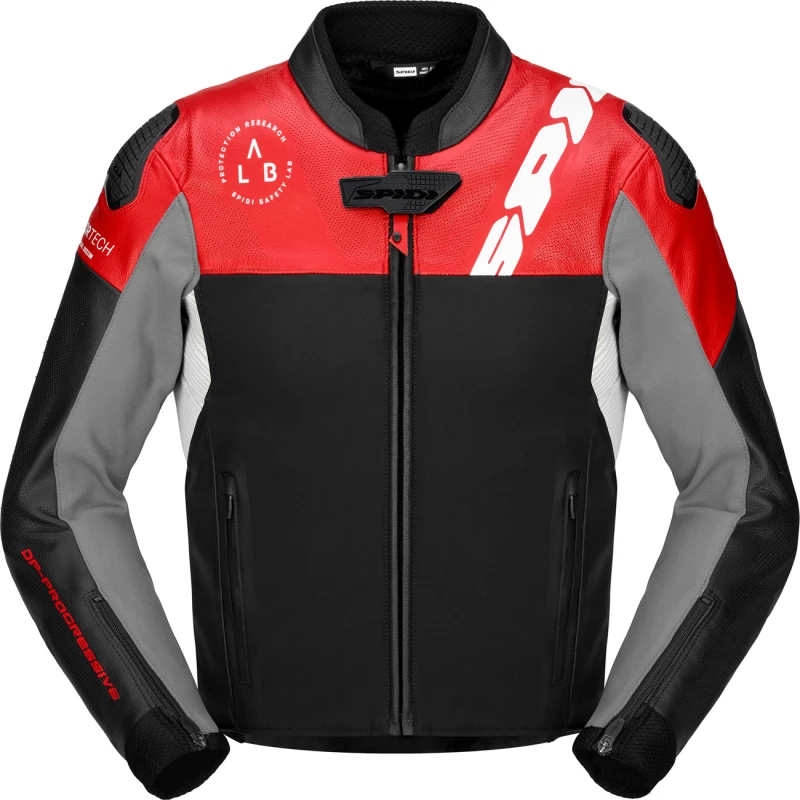 Image of Spidi DP Progressive Hybrid Jacket Red Size 60