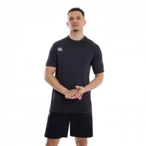 Image of Canterbury Seamless T Shirt Mens - Black