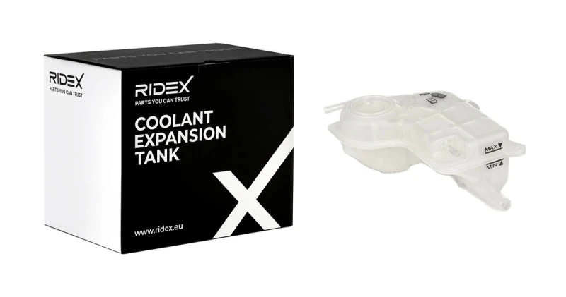 Image of FEBI BILSTEIN 44532 Expansion Tank with coolant level sensor, without lid Plastic Expansion Tank,coolant (397)