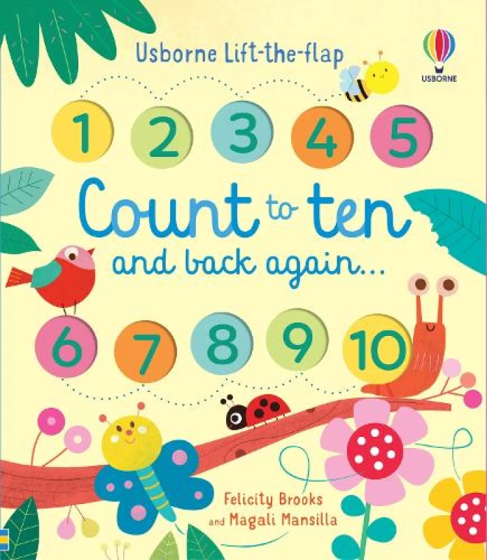 Image of Felicity Brooks Count to Ten and Back Again Book Multi unisex