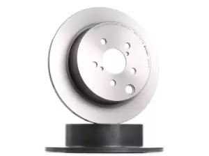 Image of BREMBO Brake disc 08.C661.11 Brake rotor,Brake discs SUBARU,FORESTER (SJ),XV (_GP_),XV (GT),IMPREZA Schragheck (GP),IMPREZA Stufenheck (GJ)