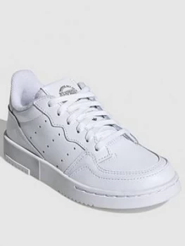 Image of adidas Originals Supercourt Childrens Trainers - White, Size 1